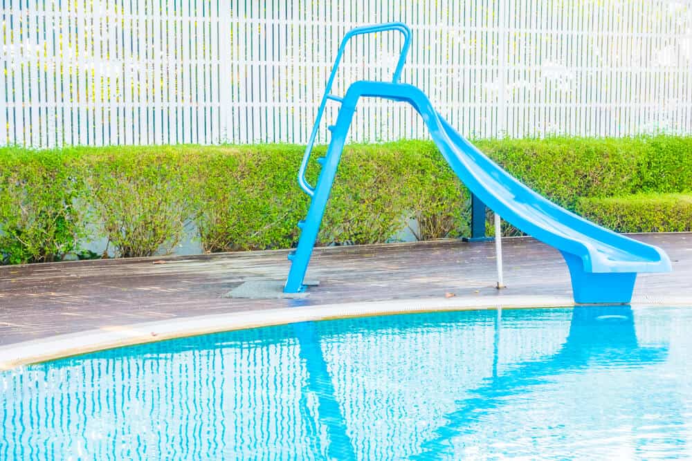 Blog hero photo for "Pool Slide Installation: Everything You Need to Know About Pool Slides" — relevant completed pool/backyard project