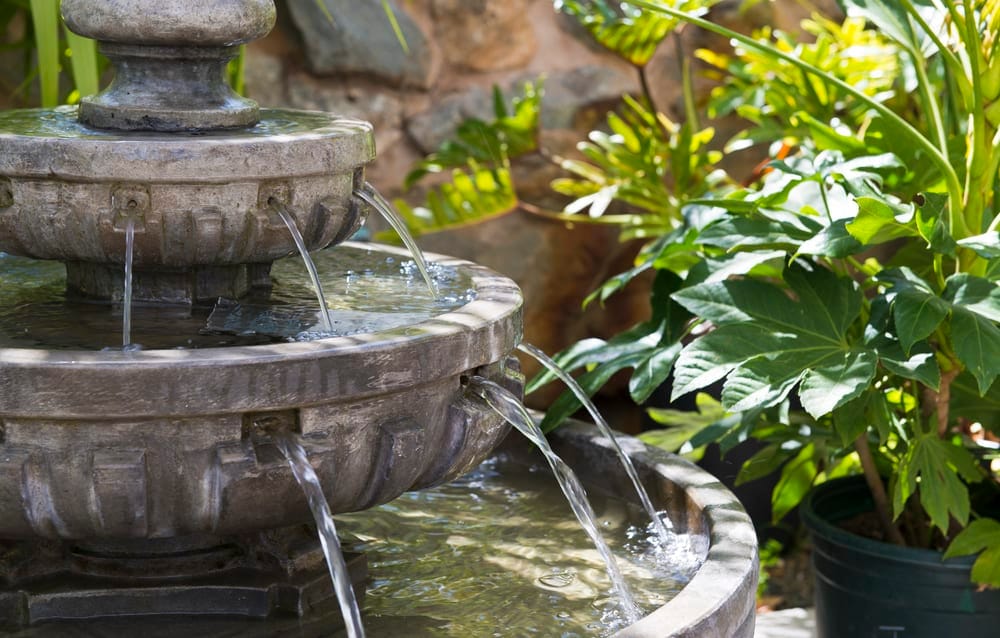Blog hero photo for "Important Considerations Before Installing Fountains" — relevant completed pool/backyard project