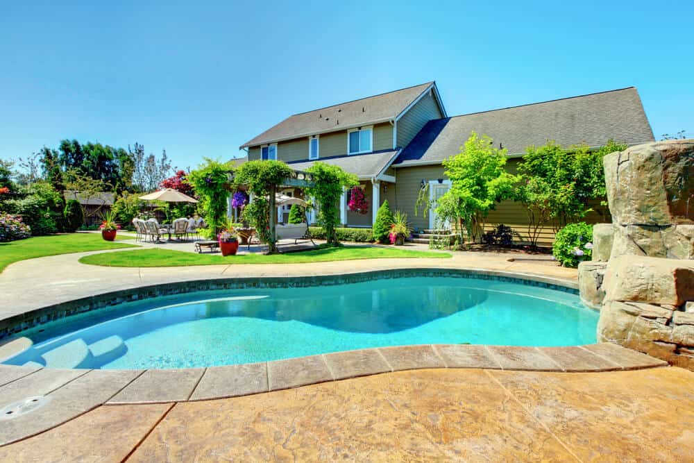 Blog hero photo for "How Long Does It Take To Build A Pool?" — relevant completed pool/backyard project