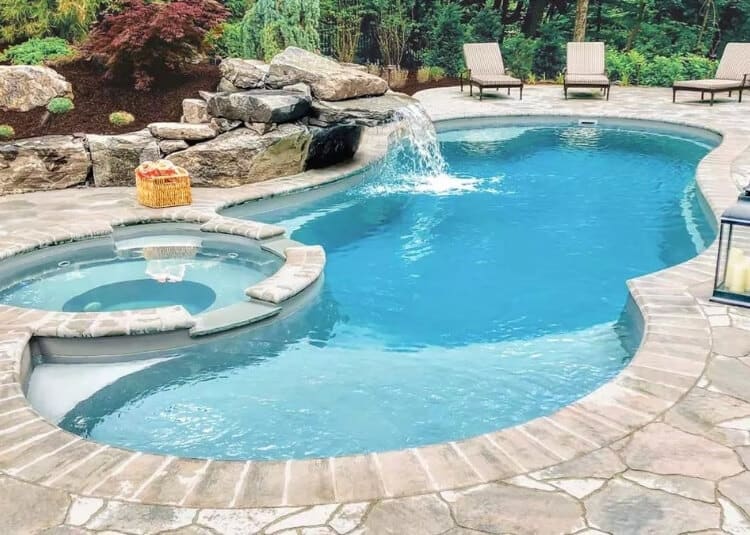 Blog hero photo for "Custom Pool | Things to Consider" — relevant completed pool/backyard project