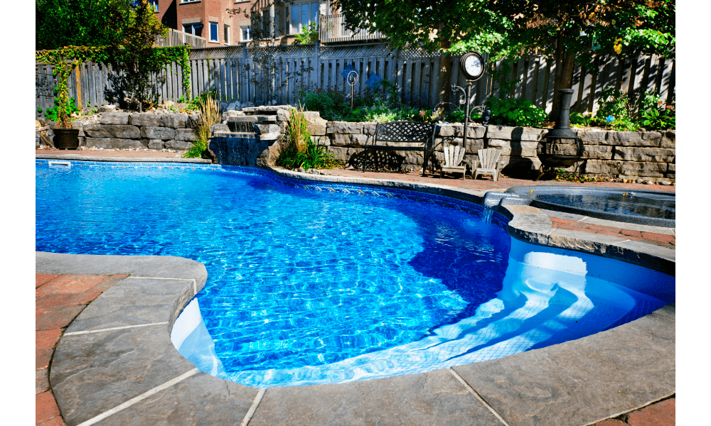 Blog hero photo for "Different Types of Inground Pools" — relevant completed pool/backyard project