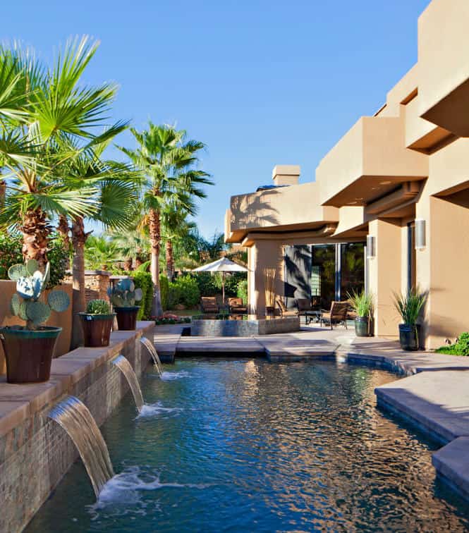 Blog hero photo for "5 Awesome Pool Features To Add To Your Pool Installation" — relevant completed pool/backyard project